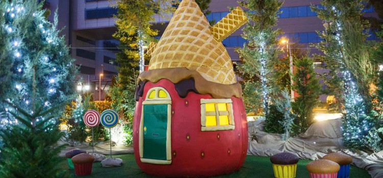 Stage Decor Golden Hall